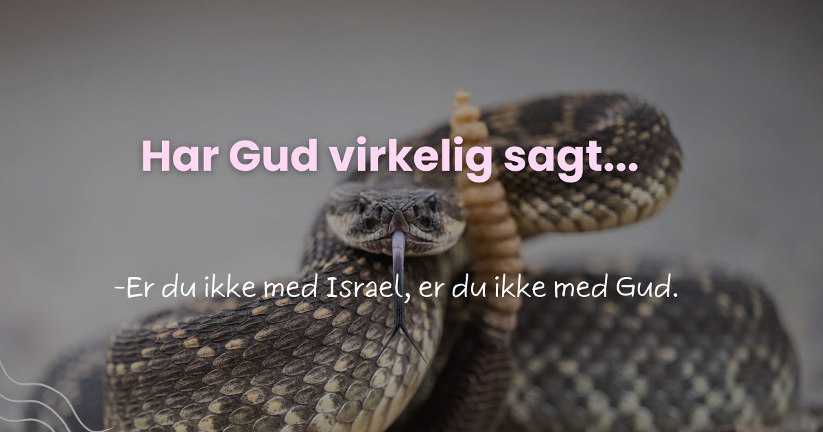 Har Gud virkelig sagt…